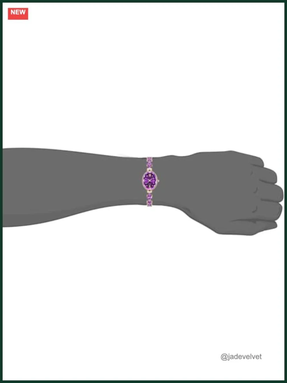 Women's Petal Bracelet Watch Quartz Analog Adjustable Band